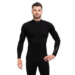 Koszulka męska Brubeck Extreme Wool m. Czarne koszulki męskie z długim rękawem Brubeck, m. Za 328.00 zł.