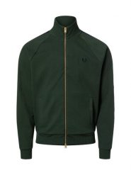 Fred Perry Bluza męska Mężczyźni zielony jednolity, M. Zielone bluzy bez kaptura męskie Fred Perry, m, z bawełny. Za 849.95 zł.