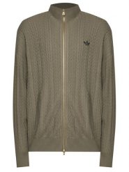Adidas Kardigan Firebird KR9761 Zielony jasny Loose Fit. Zielone kardigany męskie Adidas, m, bez wzorów, bez kołnierzyka. Za 479.99 zł.