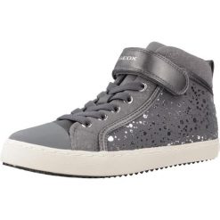 Buty GEOX J KALISPERA GIRL I Szary. Szare obuwie treningowe damskie Geox, na fitness i siłownię. Za 275.55 zł.