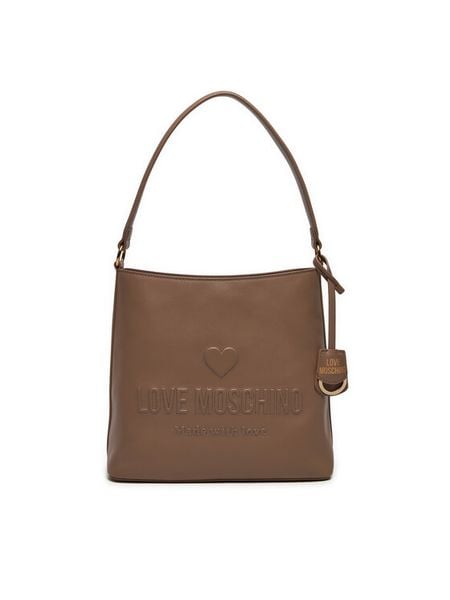 LOVE MOSCHINO Torebka JC4115PP1LL1020A Brązowy. Brązowe torebki klasyczne damskie Love Moschino, bez wzorów, ze skóry, bez dodatków. Za 769.99 zł.