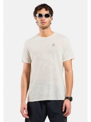 Odlo Koszulka "Zeroweight Engineered Chill-Tec" w kolorze beżowym do biegania rozmiar: XL. Brązowe t-shirty sportowe męskie Odlo, xl, bez ramiączek, do biegania. Za 197.45 zł.