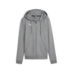 Bluza damska z kapturem Puma Team Goal 23. Szare bluzy z kapturem damskie Puma, s, z bawełny. Za 234.70 zł.