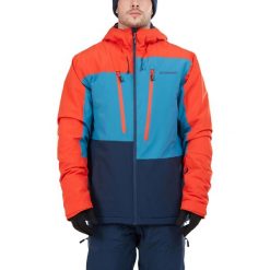 Kurtka narciarska męska Fundango Atlas Allmountain. Białe kurtki męskie Fundango, m, bez wzorów, bez kaptura, narciarskie. Za 629.90 zł.