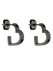 Liebeskind Kolczyki-wkrętki rozmiar: onesize. Czarne kolczyki damskie Liebeskind, ze stali. Za 160.96 zł.