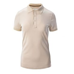 Koszulka damska Magnum Polo Wo's - beżowa, Rozmiar S. Brązowe bluzki sportowe damskie MAGNUM, m, z materiału, bez kołnierzyka, bez ramiączek. Za 56.99 zł.