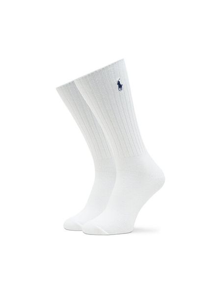 Polo Ralph Lauren Skarpety długie 449876014003 Biały. Białe skarpetki męskie Polo Ralph Lauren, bez wzorów, z bawełny. Za 59.99 zł.