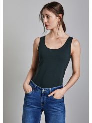 Street One Top w kolorze morskim rozmiar: 42. Niebieskie topy damskie Street One, bez wzorów, bez kołnierzyka. Za 57.06 zł.