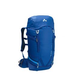 Plecak górski Vaude Rupal 45+ - royal. Niebieskie plecaki damskie Vaude, bez wzorów. Za 623.99 zł.