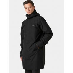 Płaszcz Przeciwdeszczowy Męski Helly Hansen City Rain. Czarne płaszcze męskie Helly Hansen, m, bez wzorów, eleganckie. Za 999.00 zł.