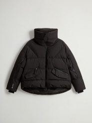 Woolrich Kurtka puchowa w kolorze czarnym rozmiar: M. Czarne kurtki damskie Woolrich, m, bez wzorów, z puchu, bez kaptura. Za 1,647.28 zł.
