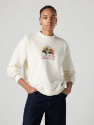 Levi's Bluza w kolorze kremowym rozmiar: M. Brązowe bluzy bez kaptura damskie Levi's, m. Za 127.05 zł.