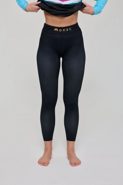 Legginsy termoaktywne - Can't Touch This damskie. Czarne bielizna termoaktywna damska OOSC, s, bez wzorów, z materiału. Za 269.99 zł.