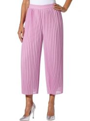 WITT WEIDEN Spodnie w kolorze jasnoróżowym rozmiar: 50. Różowe spodnie materiałowe damskie WITT WEIDEN, bez wzorów, z materiału, z podwyższonym stanem. Za 69.99 zł.