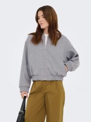 ONLY Kurtka "Elba" w kolorze szarym rozmiar: M. Szare kurtki damskie Only, m, bez wzorów, bez kaptura. Za 163.26 zł.