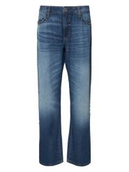 Guess Jeansy W6YA3W D1356 Niebieski Wide Leg. Niebieskie jeansy damskie Guess. Za 624.99 zł.