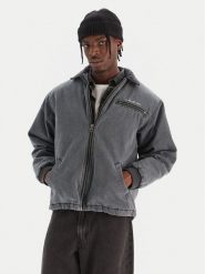 Quiksilver Kurtka jeansowa Shaper Pad Jacket EQYJK04174 Szary Regular Fit. Szare kurtki męskie Quiksilver, m, bez wzorów, z bawełny, bez kaptura. Za 689.99 zł.