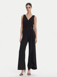 Artigli Kombinezon ACTU002152 002 Czarny Regular Fit. Czarne kombinezony damskie Artigli, bez wzorów, z syntetyku, bez kołnierzyka, bez ramiączek. Za 459.99 zł.