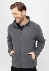 Bluza polarowa F-LIVINGO. Szare bluzy bez kaptura męskie Volcano, m, z materiału. Za 169.99 zł.