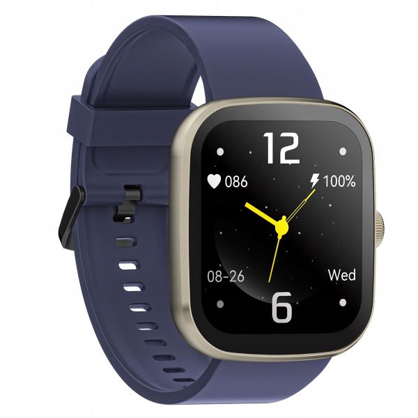Smartwatch zegarek sportowy IMIKI Frame 2 Lite Blue. Niebieskie zegarki damskie IMIKI. Za 199.00 zł.