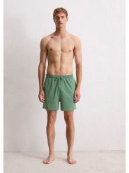 Marc O´Polo Szorty piżamowe w kolorze zielonym rozmiar: L. Zielone piżamy męskie l, bez wzorów, z bawełny, bez ramiączek. Za 74.46 zł.