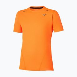 Koszulka do biegania męska Mizuno Tech Light DAF. Brązowe t-shirty sportowe męskie Mizuno, l, z materiału, bez ramiączek, do biegania. Za 179.99 zł.