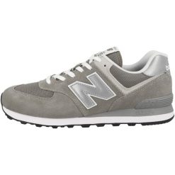 Sneakersy męskie New Balance ML574 ENCAP buty sportowe beżowe zamsz (ML574EVG). Szare buty sportowe na co dzień męskie New Balance, na wiosnę, z materiału, bez zapięcia, trekkingowe. Za 759.00 zł.