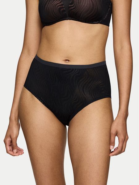 Triumph Figi klasyczne z wysokim stanem Shape Smart Ellipse 10222289 Czarny. Czarne figi damskie Triumph, xl, bez wzorów, z syntetyku. Za 105.00 zł.