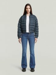 G-Star Kurtka pikowana w kolorze granatowym rozmiar: S. Niebieskie kurtki damskie G-Star, s, bez wzorów, bez kaptura. Za 310.38 zł.