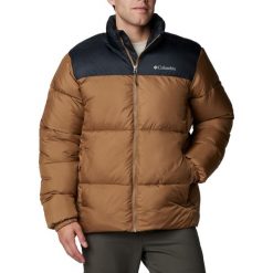 Kurtka sportowa męska Puffect III Jacket. Brązowe kurtki treningowe męskie Columbia, l, bez wzorów, z poliesteru, trekkingowe. Za 499.99 zł.