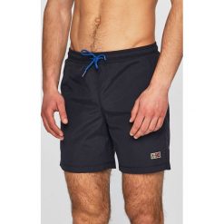 Napapijri - Kąpielówki. Niebieskie kąpielówki męskie Napapijri, l, bez wzorów, z materiału. W wyprzedaży za 179.90 zł.