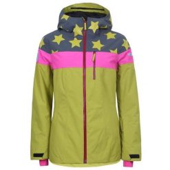 Damska kurtka narciarska Icepeak Clearlake Wadded, wodoodporna, 44. Czerwone kurtki damskie SWISS-SKI, bez wzorów, bez kaptura, narciarskie. Za 384.99 zł.