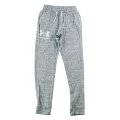 Dresowe spodnie męskie Jogging zwężane. Szare spodnie sportowe męskie Under Armour, z dresówki. Za 109.38 zł.