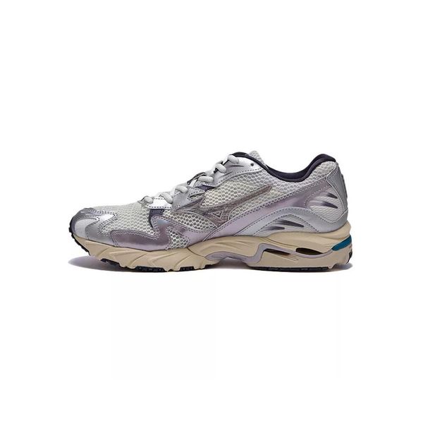 Buty do biegania Mizuno Wave Rider 10 Biały/Lila Marmurkowy/Szary Kamień. Białe obuwie do biegania damskie Mizuno, mizuno wave. Za 678.90 zł.