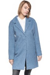 DAMSKI PŁASZCZ TOM TAILOR COAT EGG SHAPE. Niebieskie płaszcze damskie Tom Tailor, l, bez wzorów, eleganckie. W wyprzedaży za 79.99 zł.