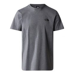 T-Shirt Simple Dome Rozmiar L Szary - NF0A87NGDYY. Szare t-shirty męskie The North Face, l, bez wzorów, bez kołnierzyka. Za 92.99 zł.