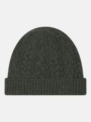 Just Cashmere Kaszmirowa czapka w kolorze antracytowym rozmiar: onesize. Czarne czapki zimowe damskie Just Cashmere, z kaszmiru. Za 200.60 zł.