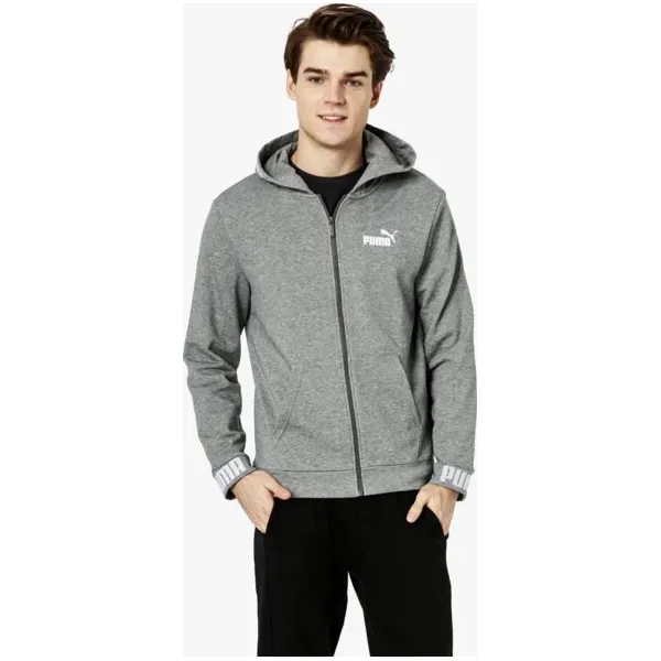 Puma Bluza Amplified Tr , szary, rozmiar L. Szare bluzy z kapturem męskie Puma, l, z materiału. W wyprzedaży za 199.99 zł.