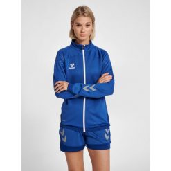 Damska kurtka zapinana na zamek Hummel hmlLEAD poly. Niebieskie kurtki damskie HUMMEL, xl, bez wzorów, bez kaptura. W wyprzedaży za 189.55 zł.