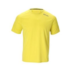 Koszulka rowerowa męska MTB Endurance Janus S/S. Żółte t-shirty sportowe męskie Endurance, m, z materiału, bez ramiączek, rowerowe. Za 129.99 zł.