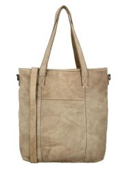 HIDE & STITCHES Skórzana torebka w kolorze beżowym - 39 x 37 x 9 cm rozmiar: onesize. Brązowe torebki klasyczne damskie HIDE & STITCHES, bez wzorów, z materiału, bez dodatków. Za 295.99 zł.