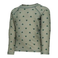 Dziecięca koszulka do kąpieli Hummel BEE AOP. Szare koszulki dziewczęce HUMMEL, bez wzorów, bez ramiączek. Za 243.50 zł.