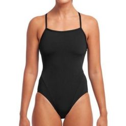 Funkita STILL BLACK Single Strap - damski kostium do pływania. Czarne stroje jednoczęściowe damskie FUNKITA, s, bez wzorów. Za 199.00 zł.