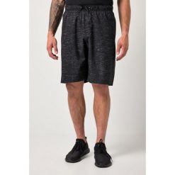 Męska Bermudy funkcyjne FLEXNAMIC® fitness luźny krój szybkoschnące. Czarne szorty męskie JAY-PI, m, z elastanu, na fitness i siłownię. Za 199.99 zł.