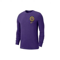 Koszulka sportowa męska Nike CK8656547. Fioletowe t-shirty sportowe męskie Nike, m, z bawełny, bez ramiączek. Za 286.00 zł.