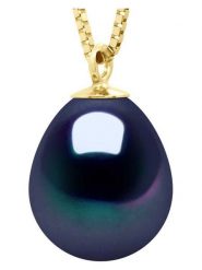 Pearl Addict Złoty naszyjnik z perłą - dł. 42 cm rozmiar: onesize. Żółte naszyjniki damskie Pearl Addict, złote. Za 195.99 zł.