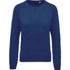 Bluza damska z okrągłym dekoltem z bawełny organicznej Kariban. Czerwone bluzy bez kaptura damskie KARIBAN, xl, z bawełny. Za 166.00 zł.