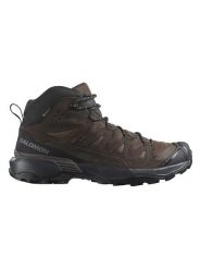 SALOMON Skórzane buty trekkingowe "X Ultra 360 LTR GTX" w kolorze brązowym rozmiar: 47 1/3. Brązowe buty trekkingowe męskie Salomon, z gore-texu, bez zapięcia, outdoorowe, gore-tex. Za 565.65 zł.
