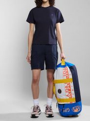 NAPAPIJRY Bermudy "Narin" w kolorze granatowym rozmiar: W29. Niebieskie szorty męskie NAPAPIJRY, bez wzorów, z bawełny. Za 102.95 zł.