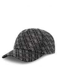 Guess Czapka z daszkiem AW5284 COT01 Czarny. Czarne czapki z daszkiem damskie Guess, z aplikacjami, z bawełny. Za 159.99 zł.